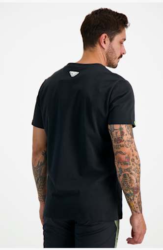 Dynafit Graphic Cotton Herren T-Shirt Schwarz
