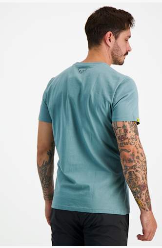 Dynafit Graphic Cotton Herren T-Shirt Blau
