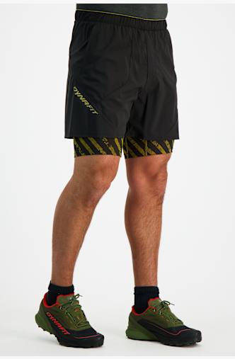 Dynafit Trail 2in1 Herren Wandershort Schwarz