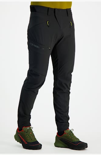 Dynafit Transalper Dynastretch pantaloni da trekking uomo Nero