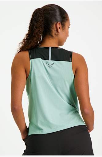 Dynafit Sky Crop top donna Verde