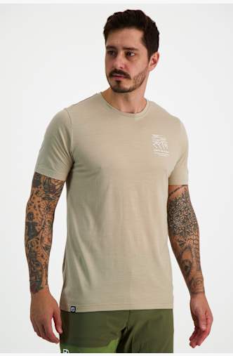 Ortovox 150 Cool MTN Mission t-shirt hommes Beige