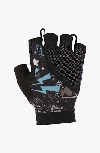 Stoke Half Finger Kinder Bikehandschuh Schwarz
