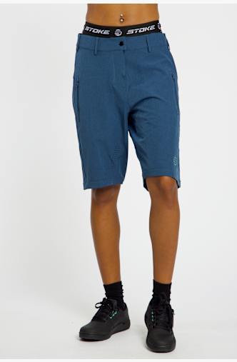 Stoke Peppa MTB short de bike femmes Turquoise
