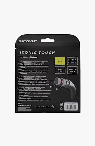 Dunlop Iconic Touch 17G	corda da tennis Nero