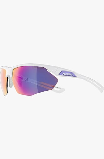 ALPINA Nylos HR Sportbrille Weiss