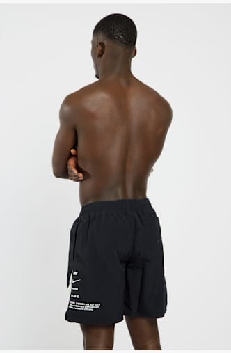 Nike Breaker 7" Herren Badeshort Schwarz