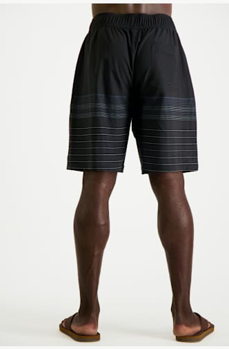 BEACH MOUNTAIN Dean Herren Badeshort Schwarz