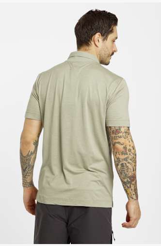 Jack Wolfskin Travel polo hommes Gris