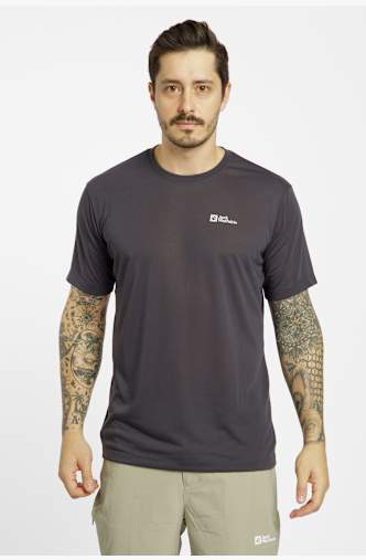 Jack Wolfskin Vonnan t-shirt hommes Noir