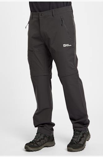 Jack Wolfskin Pico Trail Zip-Off Herren Wanderhose Grau