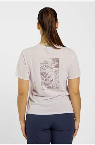 Jack Wolfskin Vonnan Damen T-Shirt Lila
