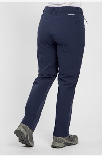 Jack Wolfskin Pico Trail Zip-Off Damen Wanderhose Blau