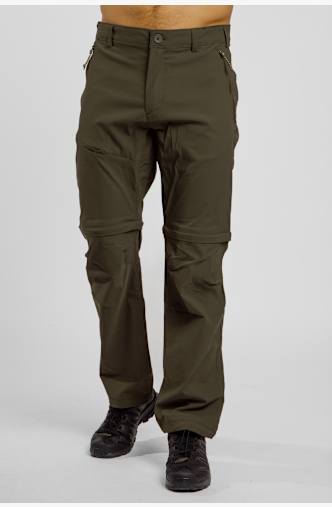 Craghoppers NosiLife Anti-Insect Pro III Convertible pantaloni da trekking uomo Marrone