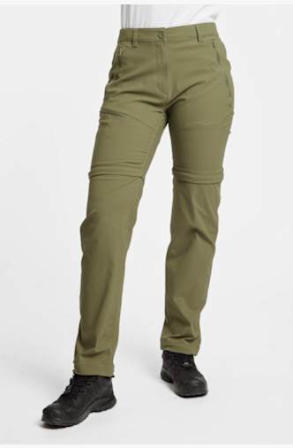 Craghoppers NosiLife Anti-Insect Pro II Zip-Off Damen Wanderhose Grün