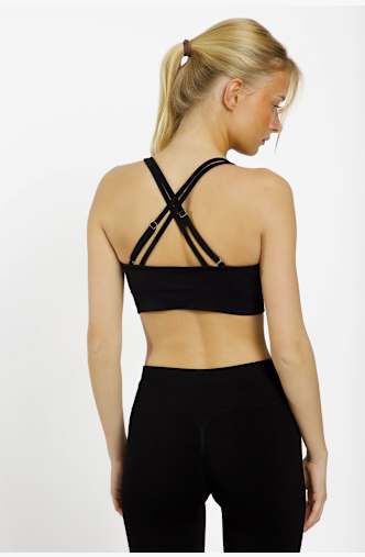 POWERZONE Seamless Light soutien-gorge de sport femmes Noir