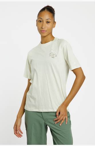 VAUDE Cyclist Casual t-shirt donna Bianco