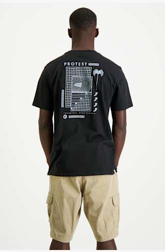 PROTEST PRTKeidi t-shirt hommes Noir