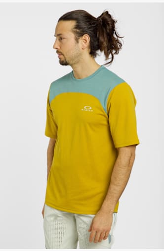 Oakley Free Ride maillot de bike hommes Jaune