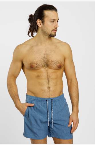 PROTEST DAVEY Herren Badeshort Blau