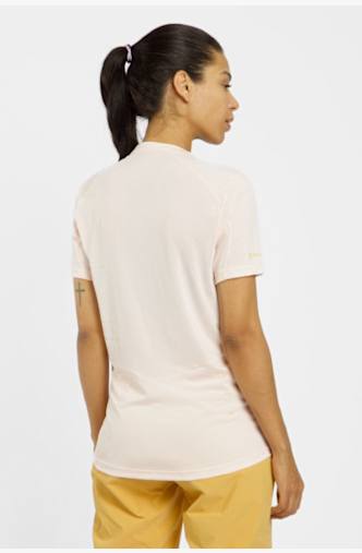SCOTT Trail Vertic Zip maillot de bike femmes Beige