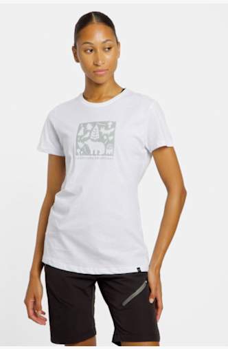 2117 OF SWEDEN Apelviken t-shirt donna Bianco