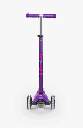 Micro Maxi Micro Deluxe LED trottinette enfants Violet