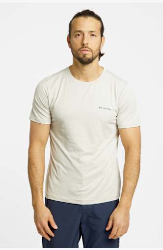 Columbia Kwick Hike™ Technical Graphic Herren T-Shirt Beige