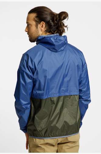 Cotopaxi Teca Half-Zip Windbreaker giacca outdoor uomo Blu