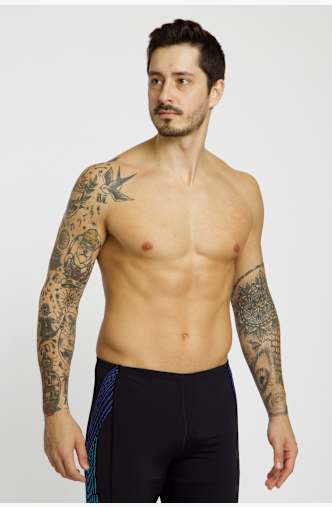 speedo Tech Panel Jammer costume da bagno uomo Blu