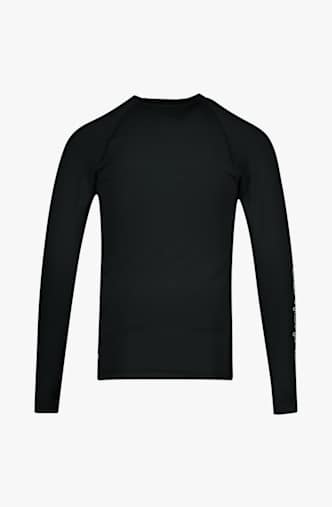 Quiksilver Everyday LS 50+ lycra shirt bambino Nero