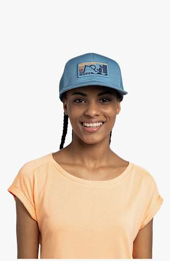 Buff Explore Trucker cap Bleu
