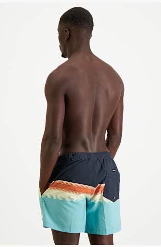 Quiksilver Gradient Sky Volley Herren Badeshort Blau