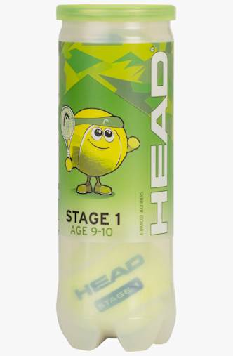 HEAD Stage 1 pallone da tennis Verde