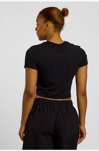 Nike Chill Knit Cropped t-shirt femmes Noir