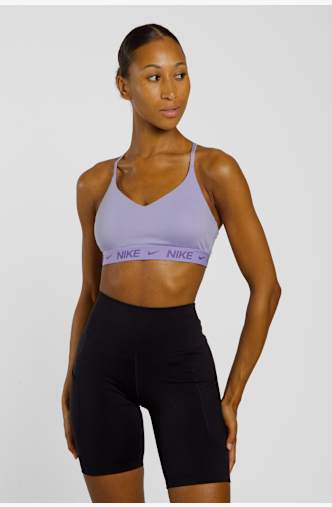 Nike Indy Light reggiseno sportivo donna Viola