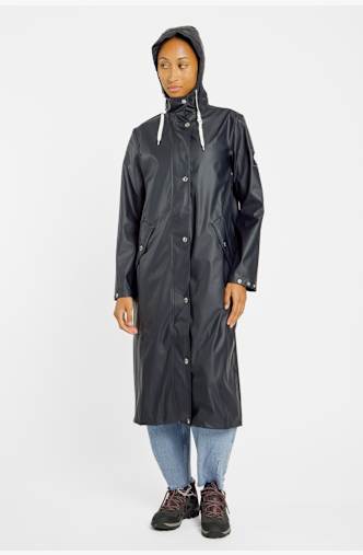RUKKA Wolkenbruch cappotto impermeabile donna Blu