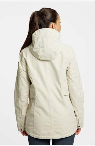 RUKKA Lorena veste imperméable femmes Beige