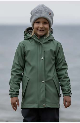RUKKA Jem Kinder Regenjacke Grün