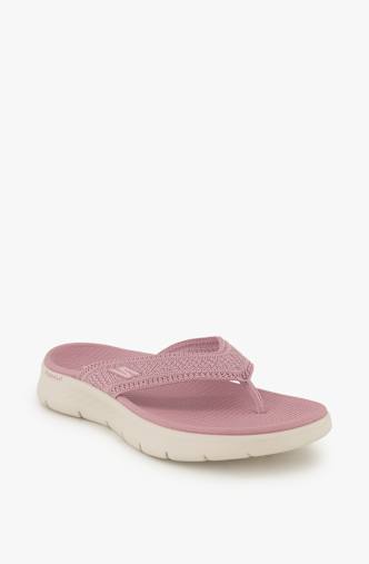 Skechers Go Walk Flex tongs femmes Rose