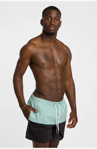 Quiksilver Blocked Volley 15 Inch short de bain hommes Bleu