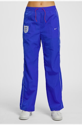 Nike Inghilterra Windrunner pantaloni della tuta donna EURO femminile 2025 Blu
