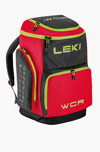LEKI WCR 85 L sac à dos pour chaussures de ski Rouge