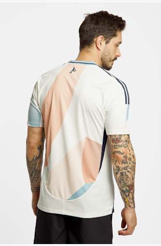 adidas Spagna Away Replia maglia da calcio uomo EURO femminile 2025 Beige