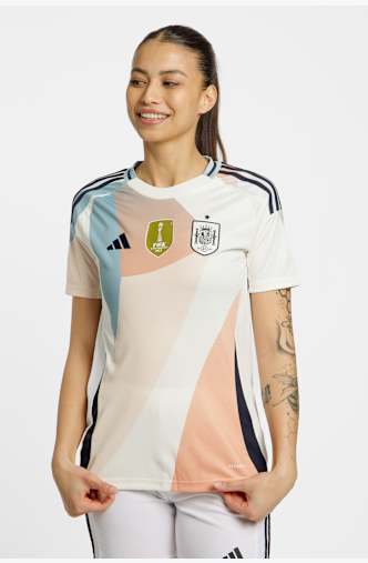 Nike Spagna Away Replia maglia da calcio donna EURO femminile 2025 Beige