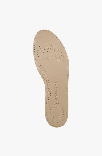 46 NORD MF Leather 36-37 Einlegesohle Beige