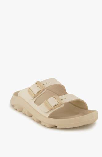 Birkenstock Mogami Terra Stealth Birko-Flor® Regular Fit Damen Slipper Beige