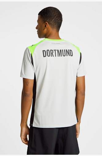 PUMA Borussia Dortmund Away Replica maillot de football hommes 25/26 Argent