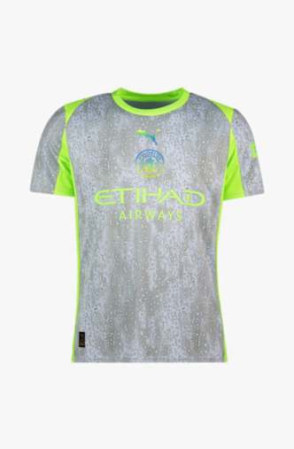 PUMA Manchester City 3rd Replica maglia da calcio uomo 25/26 Grigio