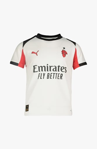 PUMA AC Milan Away Replica maillot de football enfants 25/26 Blanc